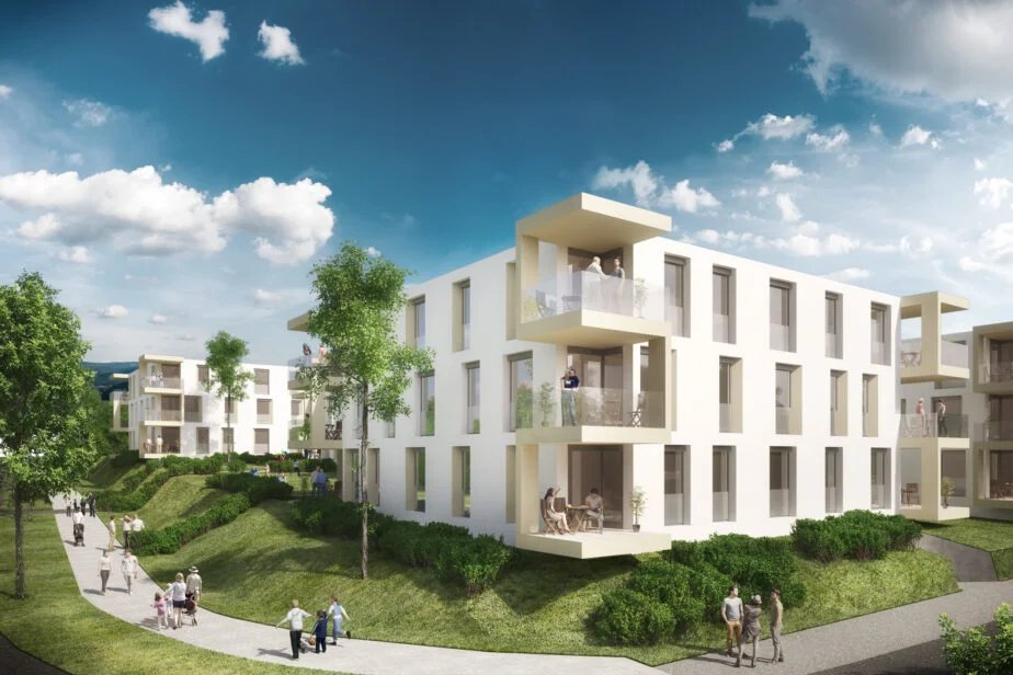 Wohnquartier Rendering